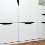 Дизайнерский Распашной шкаф Снег купить в Москве | KS-Mebel33 Дизайнерский Распашной шкаф Снег купить