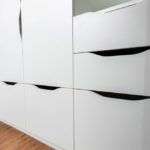 Дизайнерский Распашной шкаф Снег купить в Москве | KS-Mebel33 Дизайнерский Распашной шкаф Снег купить
