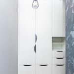 Дизайнерский Распашной шкаф Снег купить в Москве | KS-Mebel33 Дизайнерский Распашной шкаф Снег купить